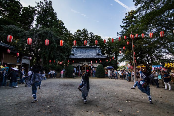 月田のささら　宵祭り