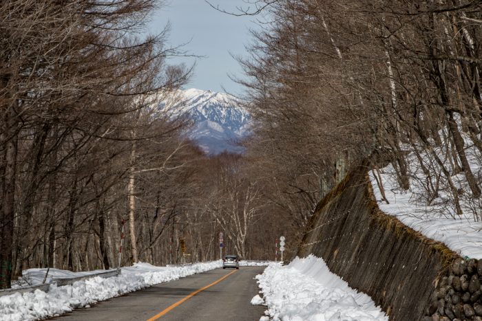 赤城山北面道路開通