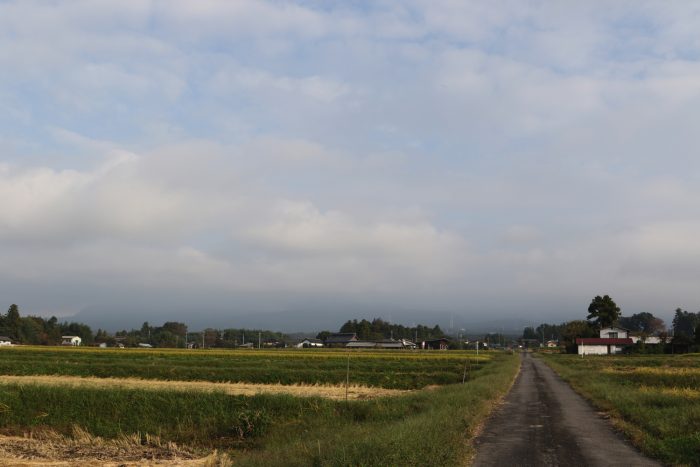 10月9日(火)　AM 7:31　前橋市苗ケ島町