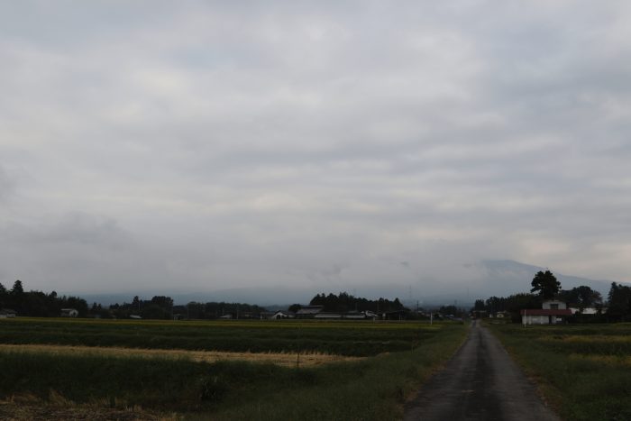 10月10日(水)　AM 7:40　前橋市苗ケ島町