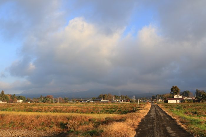 11月29日(木)　AM 7:28　前橋市苗ケ島町