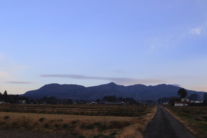 12月26日(水)　AM 7:34　前橋市苗ケ島町