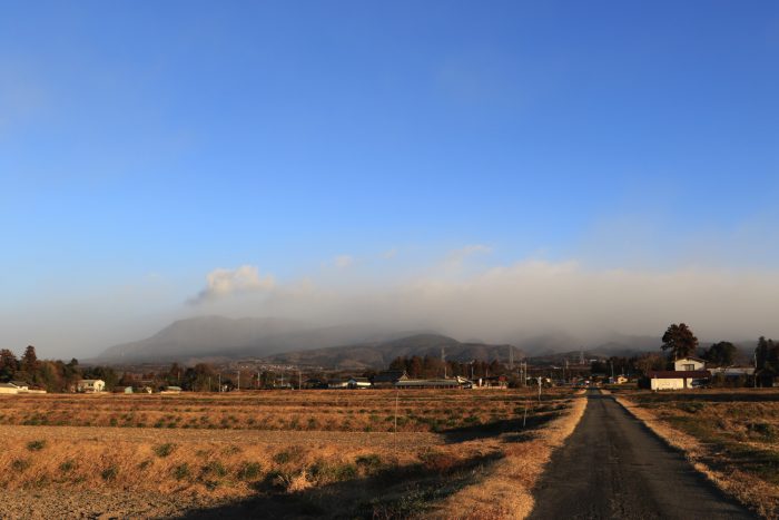 1月24日(木)　AM 7:31　前橋市苗ケ島町