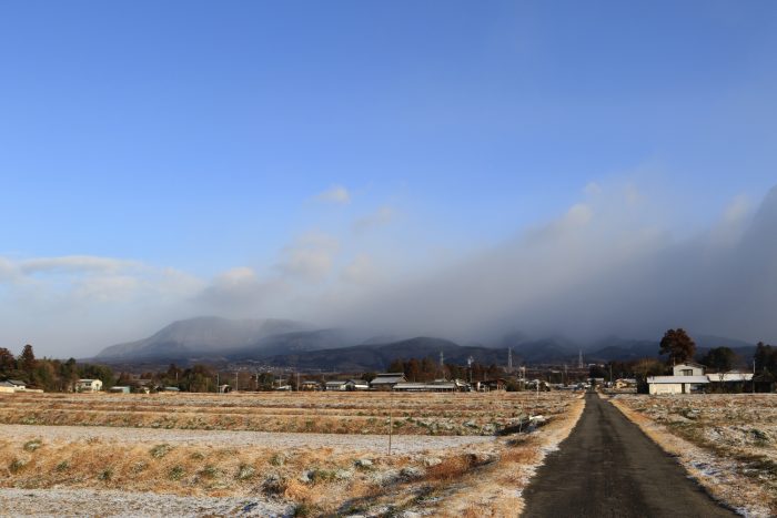2月10日(日) AM 7:55 前橋市苗ケ島町