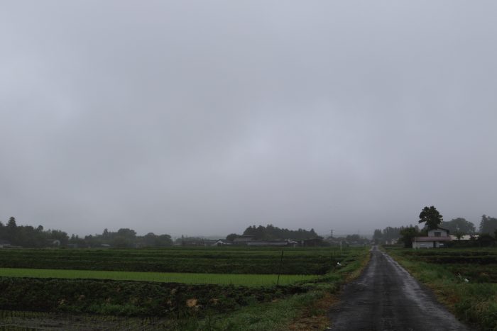 6月9日(日)　AM 7:45　前橋市苗ケ島町