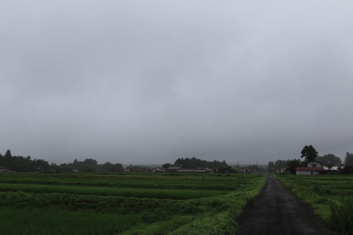 7月23日(火)　AM 7:25　前橋市苗ケ島町