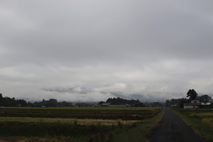 10月8日(火)　AM 7:30　前橋市苗ケ島町