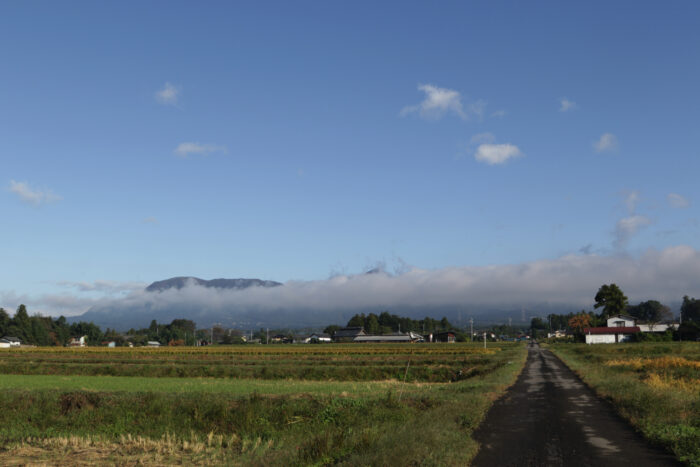 10月15日(火)　AM 7:50　前橋市苗ケ島町