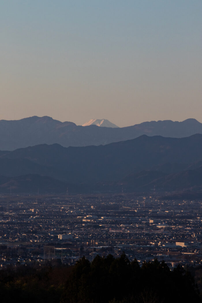 1月1日(水)　赤城南麓からの富士山