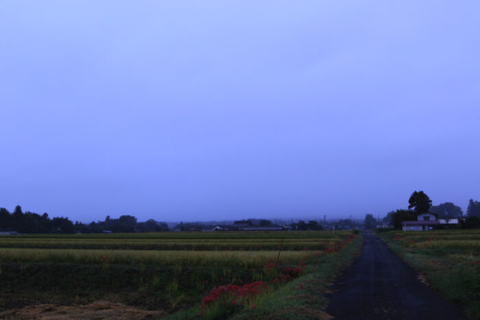 9月27日(日)　AM 6:06　前橋市苗ケ島町