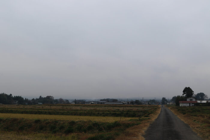 11月25日(水)　AM 7:41　前橋市苗ケ島町