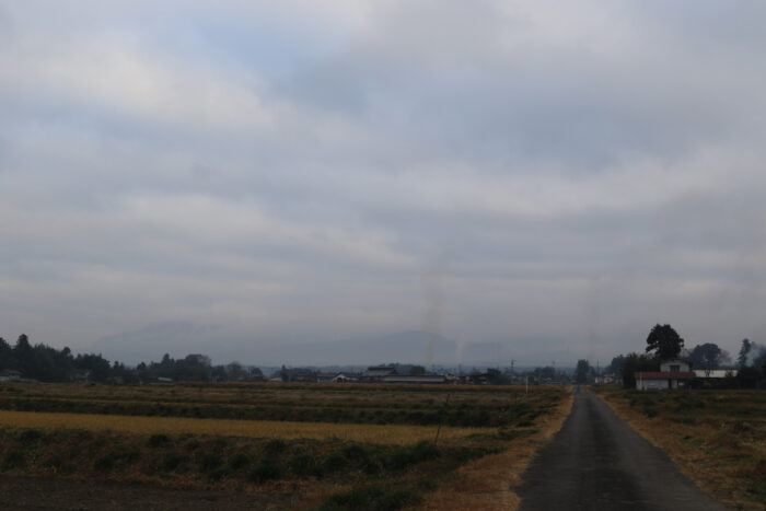 12月3日(木)　AM 7:37　前橋市苗ケ島町