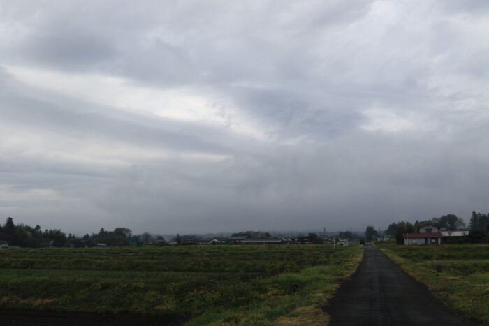 4月5日(月)　AM 7:55　前橋市苗ケ島町