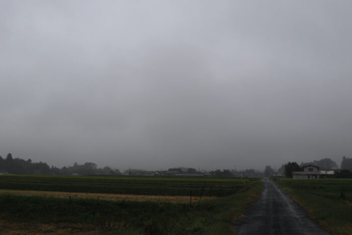 10月12日(火)　AM 7:55　前橋市苗ケ島町