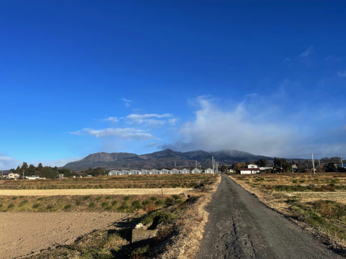 1月3日(火)　AM 8:06　前橋市苗ケ島町