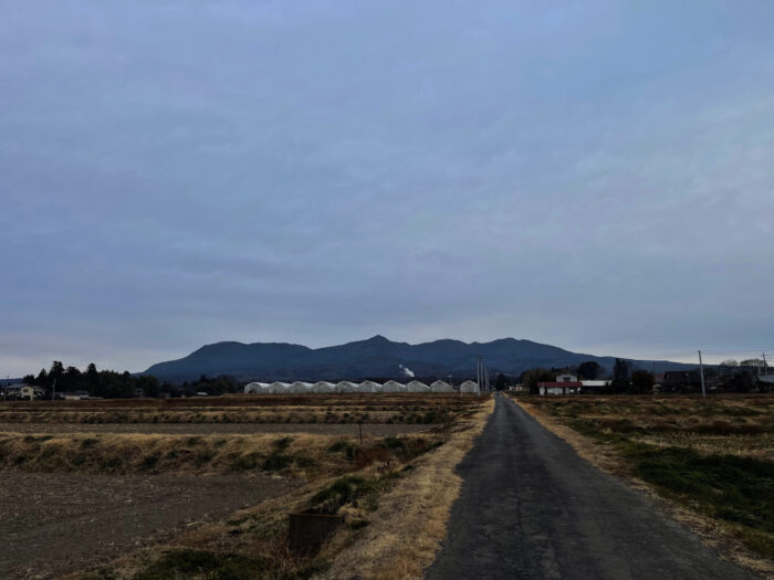 1月11日(木)　AM 7:24　前橋市苗ケ島町