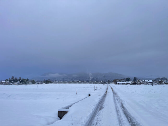 2月6日(火)　AM 7:10　前橋市苗ケ島町