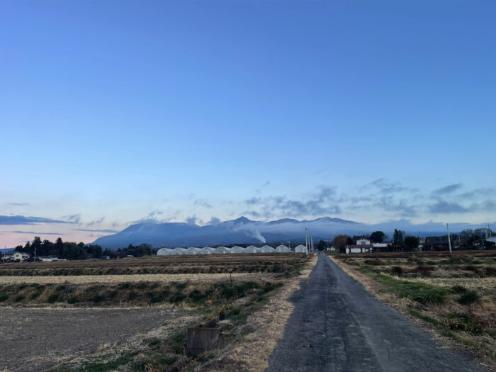 12月19日(木)　AM 6:54　前橋市苗ケ島町