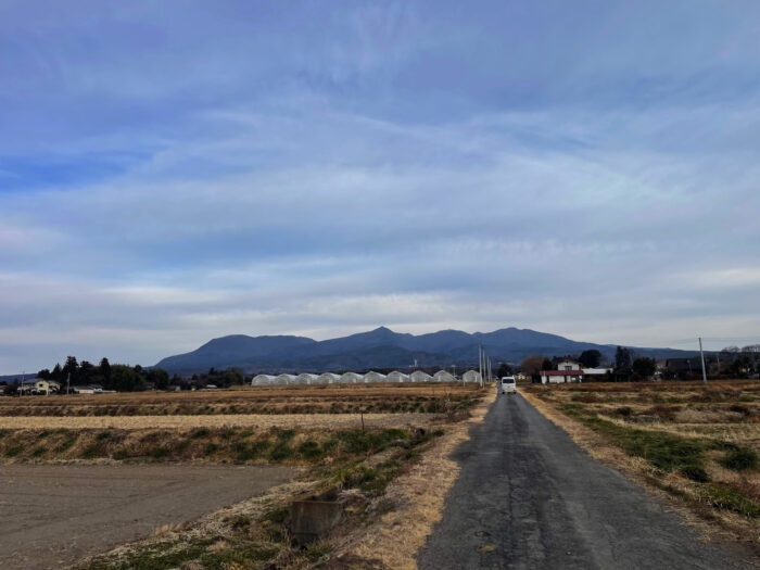 1月19日(日)　AM 8:25　前橋市苗ケ島町