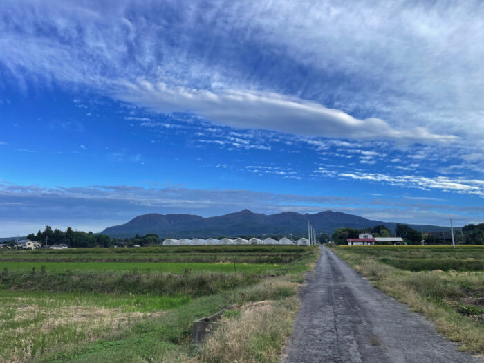 10月19日(日)　AM 6:59　前橋市苗ケ島町