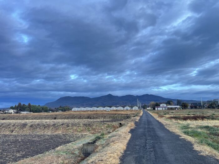12月25日(木)　AM 7:02　前橋市苗ケ島町
