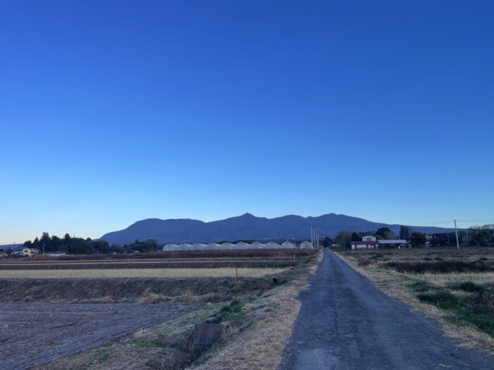 12月1日(月)　AM 6:58　前橋市苗ケ島町