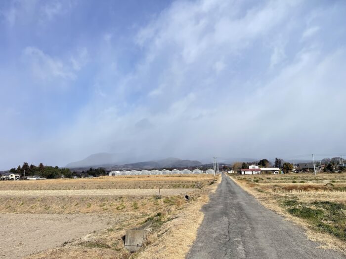 1月22日(木)　AM 9:40　前橋市苗ケ島町