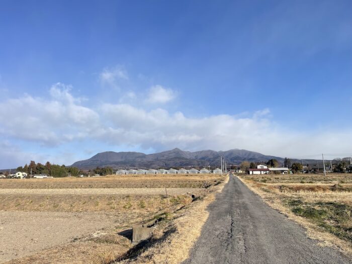 1月31日(土)　AM 8:24　前橋市苗ケ島町