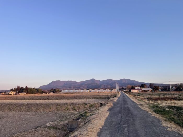 1月18日(日)　AM 7:08　前橋市苗ケ島町