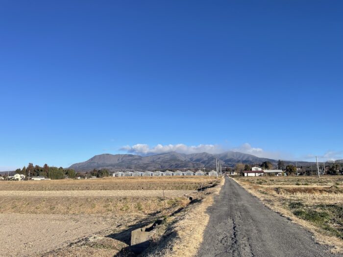 1月25日(日)　AM 8:04　前橋市苗ケ島町