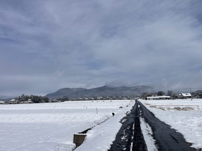 2月8日(日)　AM 10:23　前橋市苗ケ島町